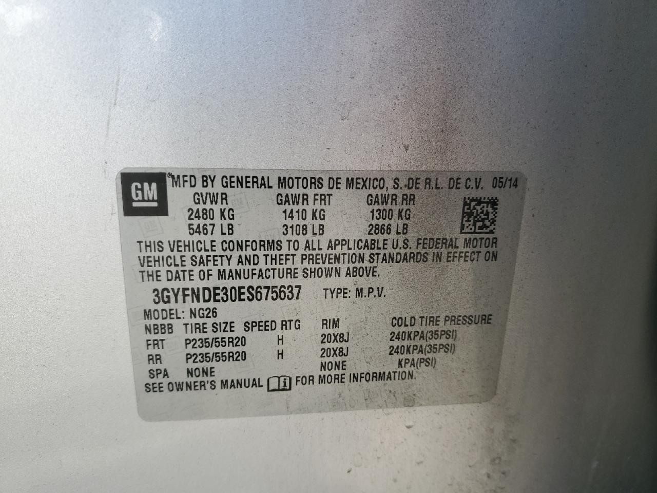 CADILLAC SRX PREMIUM COLLECTION