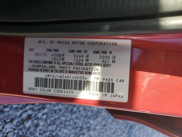 2016 MAZDA 6 GRAND TO - JM1GJ1W54G1432034