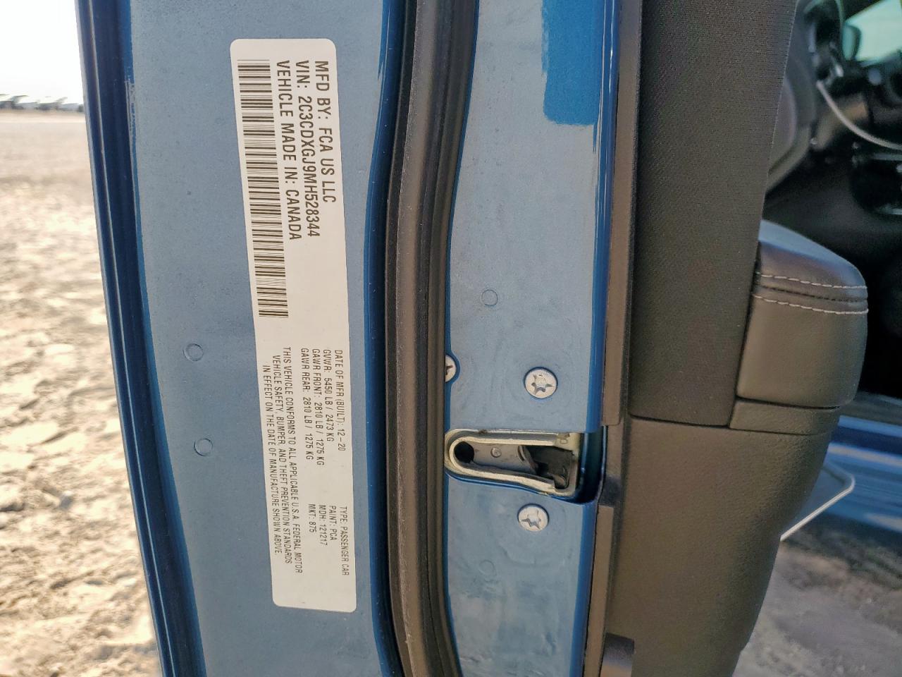 DODGE CHARGER SCAT PACK