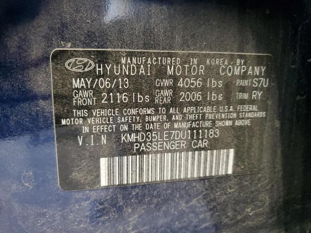 2013 HYUNDAI ELANTRA GT - KMHD35LE7DU111183