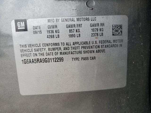 2016 CADILLAC ATS #3283968822