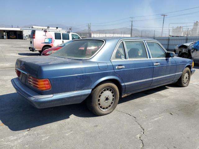 MERCEDES-BENZ 560 SEL 1991 blue  gas WDBCA39EXMA564781 photo #4