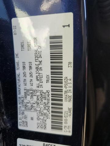 2022 TOYOTA TUNDRA CRE #3296246453