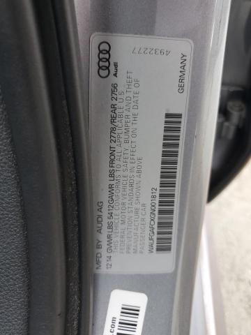 2016 AUDI A6 PREMIUM WAUFGAFCXGN001812