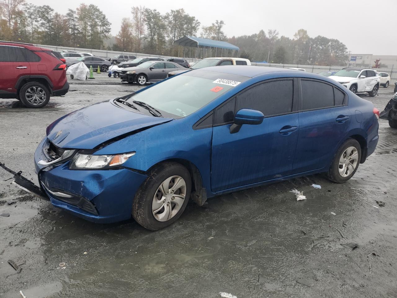 Lot #3282583903 2015 HONDA CIVIC LX