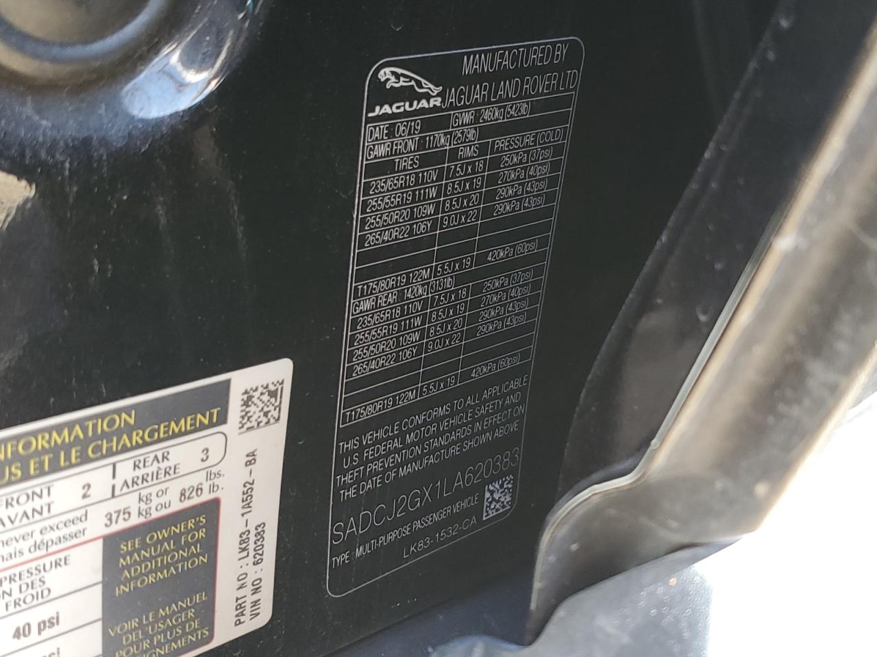 JAGUAR F-PACE PREMIUM