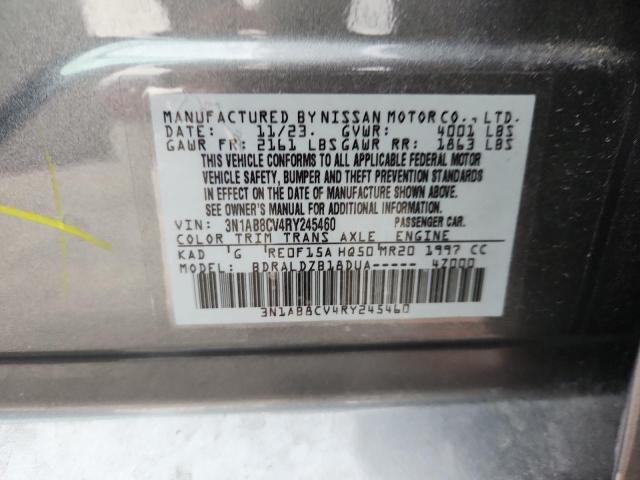 2024 NISSAN SENTRA SV - 3N1AB8CV4RY245460