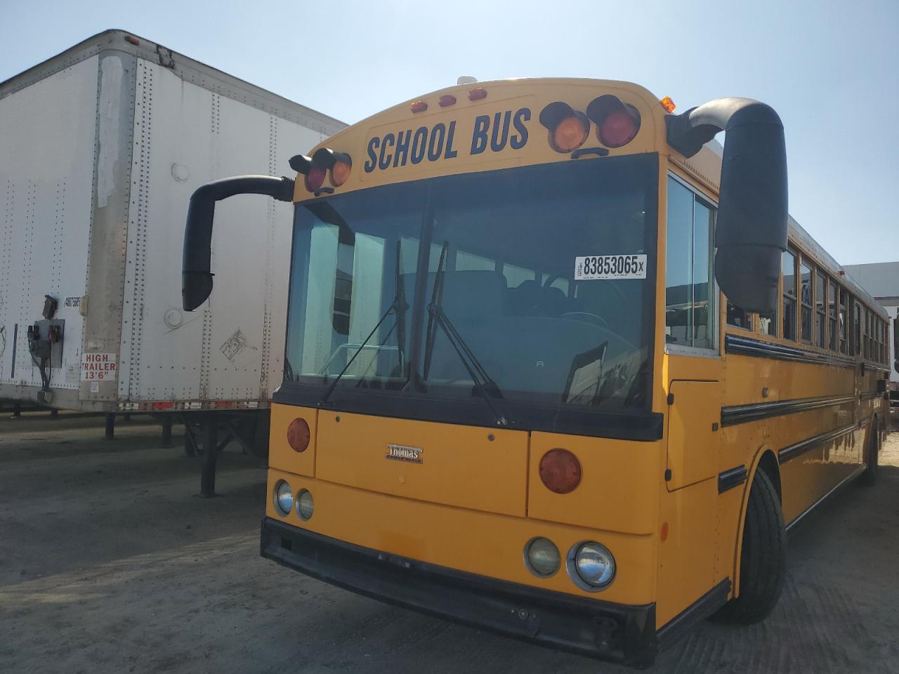 Lot #3260376591 2011 THOMAS SAF-T-LINER HDX