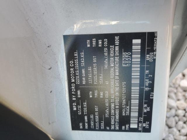 2012 FORD TRANSIT CONNECT XLT - NM0LS7BN7CT120175