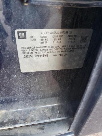 2017 CHEVROLET MALIBU LT - 1G1ZE5ST0HF148468