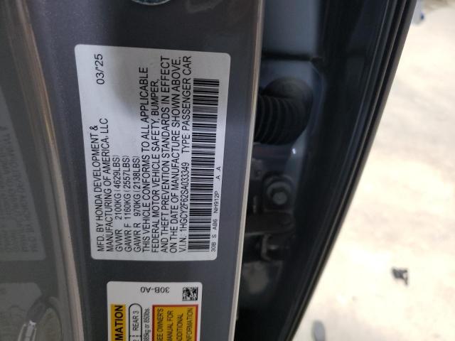2025 HONDA ACCORD HYB 1HGCY2F62SA033349
