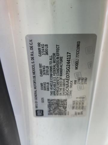 2025 CHEVROLET SILVERADO 3GCNAAED7SG244117