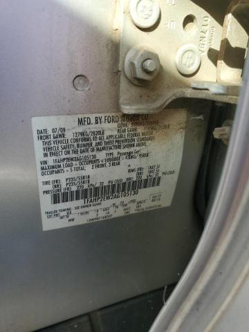 2010 FORD TAURUS SEL - 1FAHP2EW2AG105130