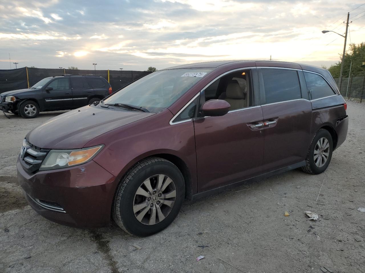 Lot #3274667820 2016 HONDA ODYSSEY SE