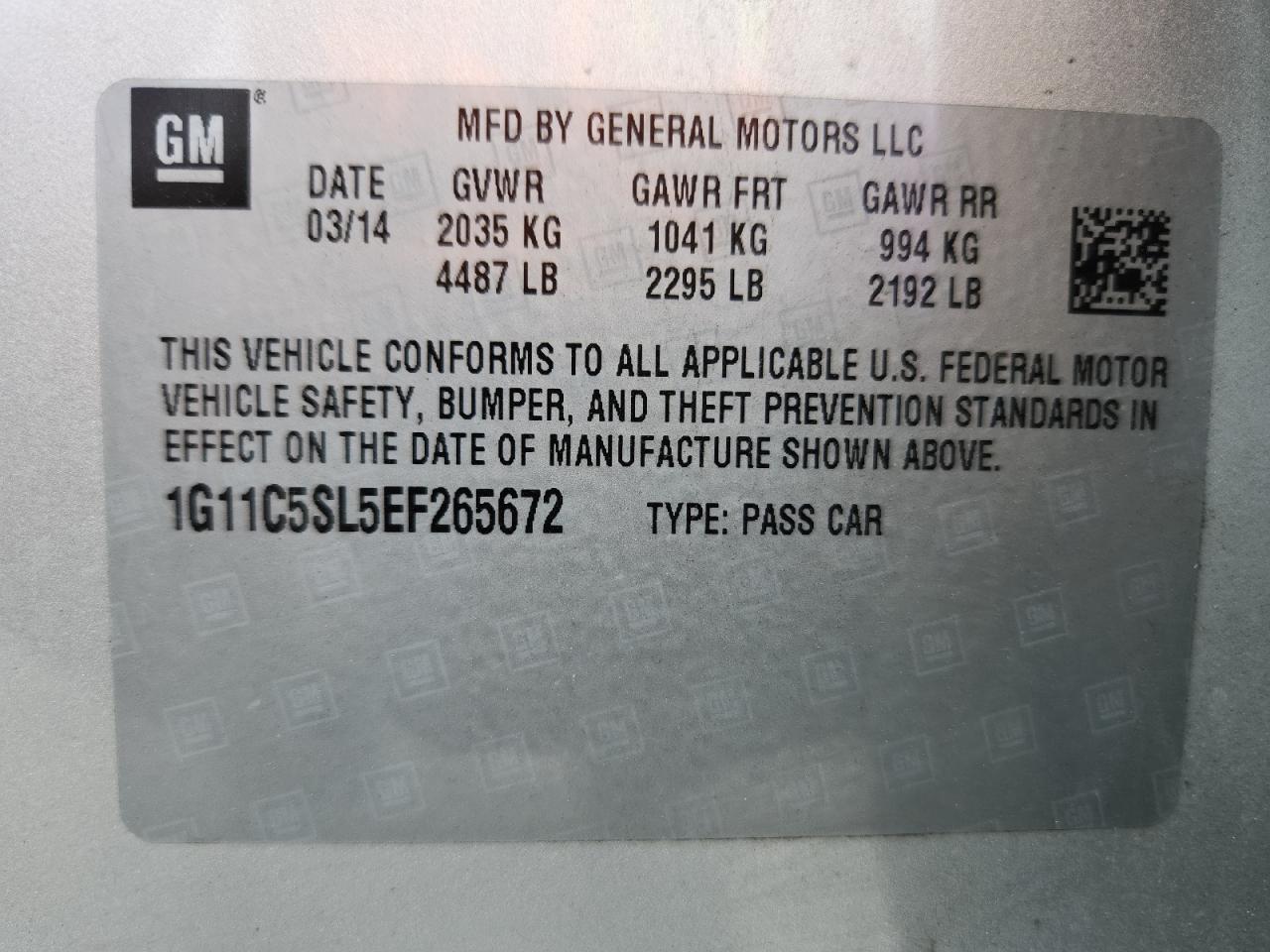 CHEVROLET MALIBU 1LT