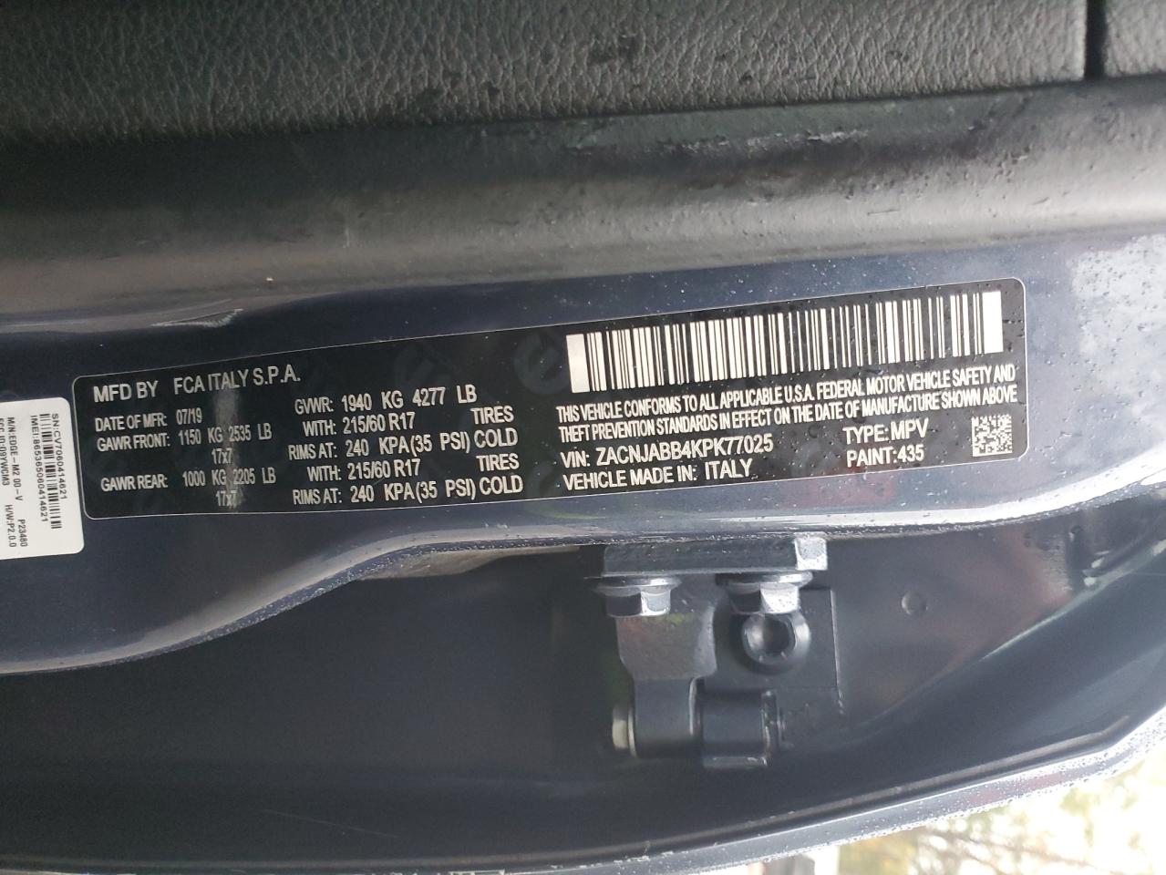 JEEP RENEGADE LATITUDE