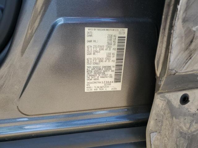 2019 NISSAN MURANO S - 5N1AZ2MJ7KN123644