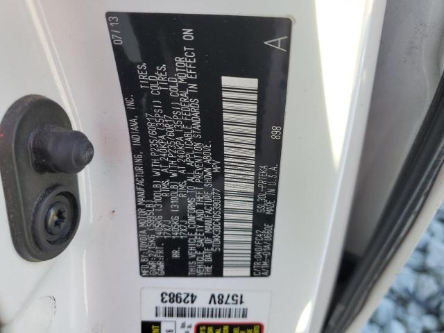 2013 TOYOTA SIENNA LE - 5TDKK3DC4DS390077