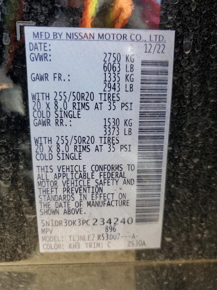 NISSAN PATHFINDER PLATINUM