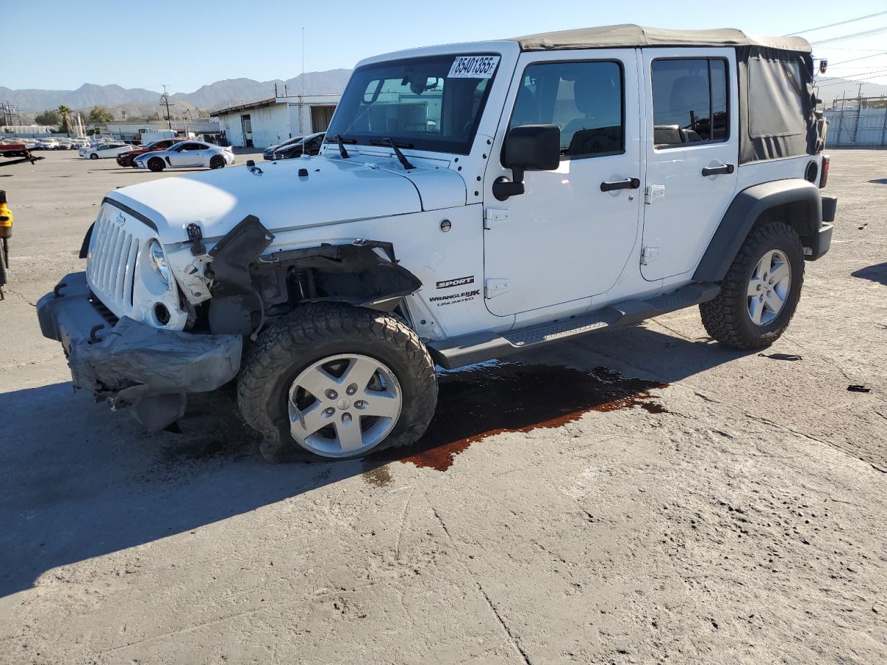 Lot #3286756330 2018 JEEP WRANGLER U