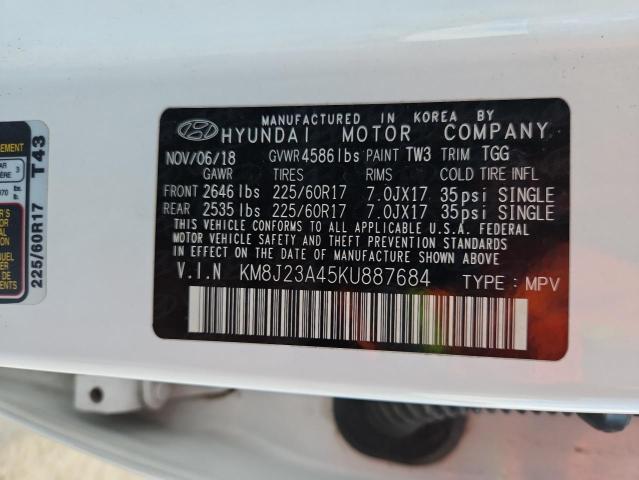 2019 HYUNDAI TUCSON SE - KM8J23A45KU887684