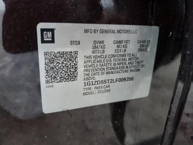 2020 CHEVROLET MALIBU LT #3287669025