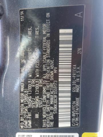 2015 TOYOTA SIENNA LE - 5TDKK3DC9FS559173