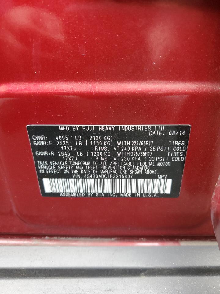 SUBARU OUTBACK 2.5I PREMIUM