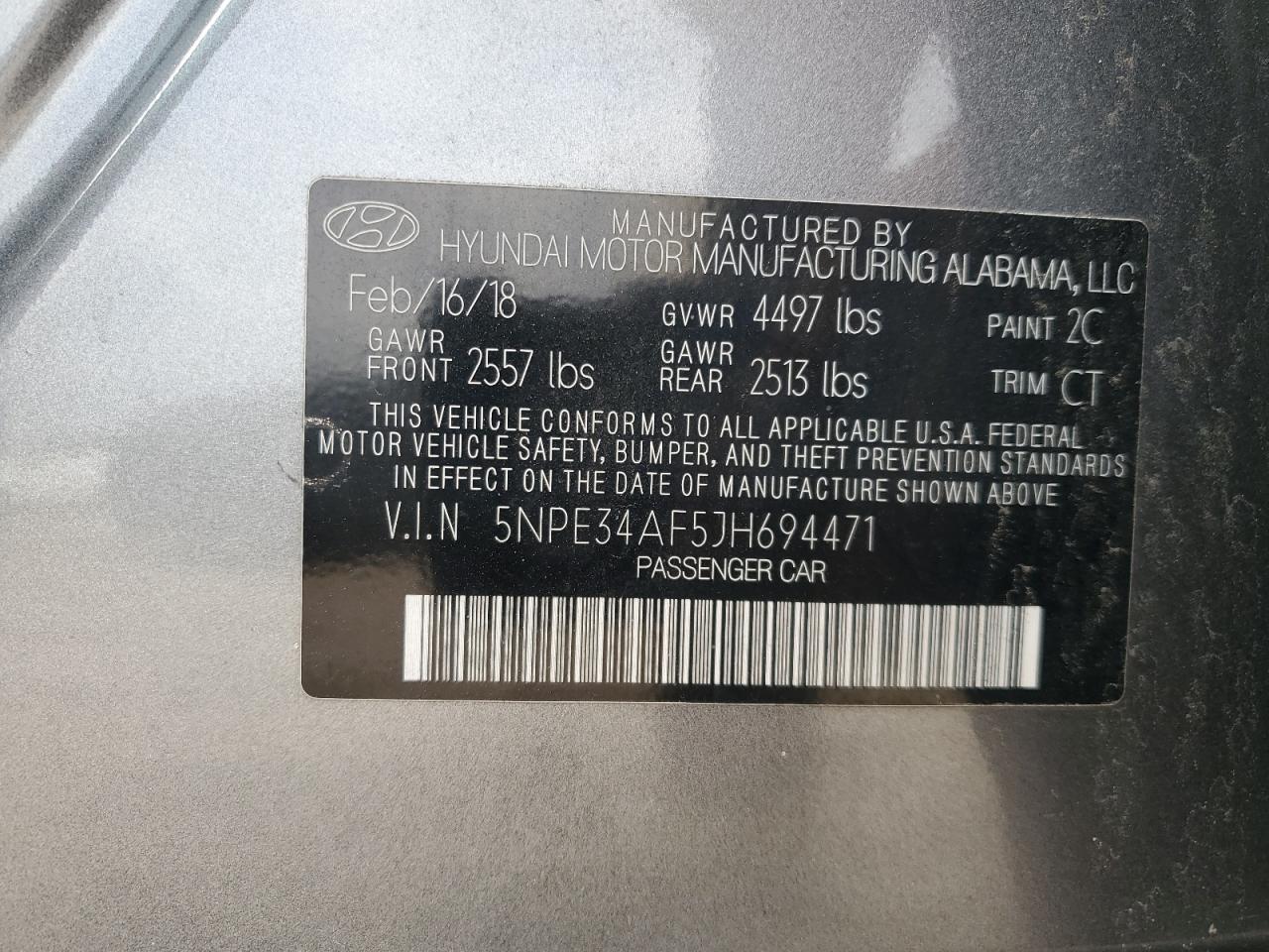 HYUNDAI SONATA SPORT