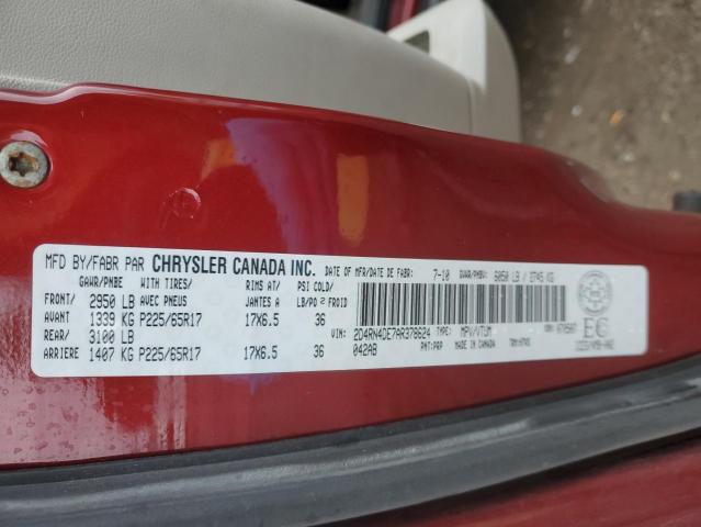 2010 DODGE GRAND CARA - 2D4RN4DE7AR378624