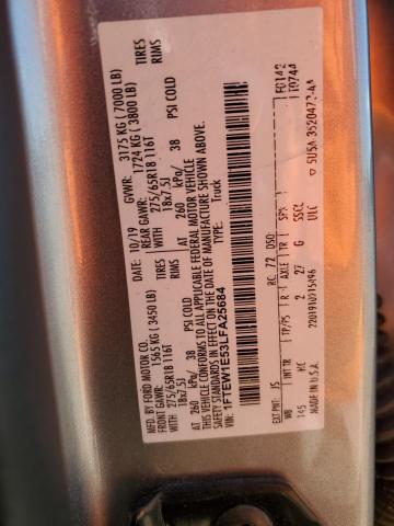 2020 FORD F150 SUPER #3304615434