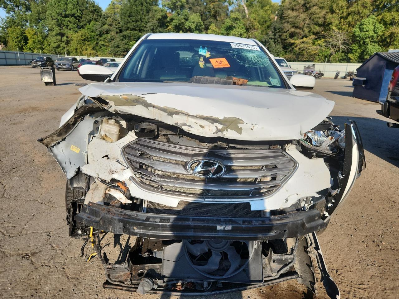 Lot #3311673231 2018 HYUNDAI SANTA FE S