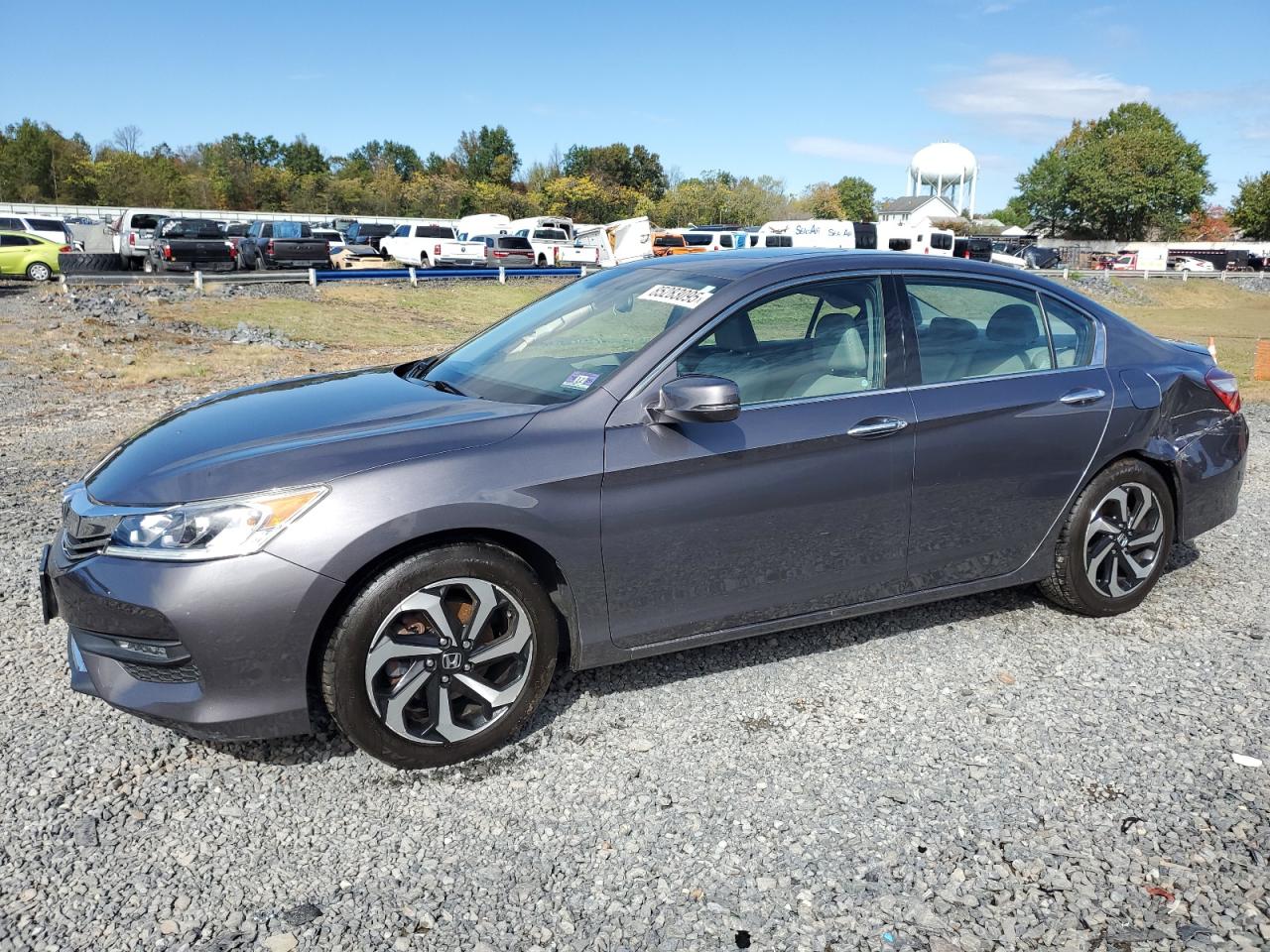 Lot #3275635809 2017 HONDA ACCORD EXL