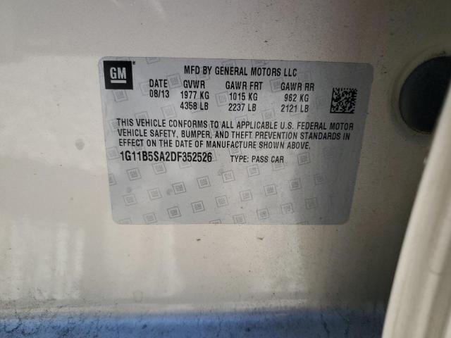 2013 CHEVROLET MALIBU LS - 1G11B5SA2DF352526