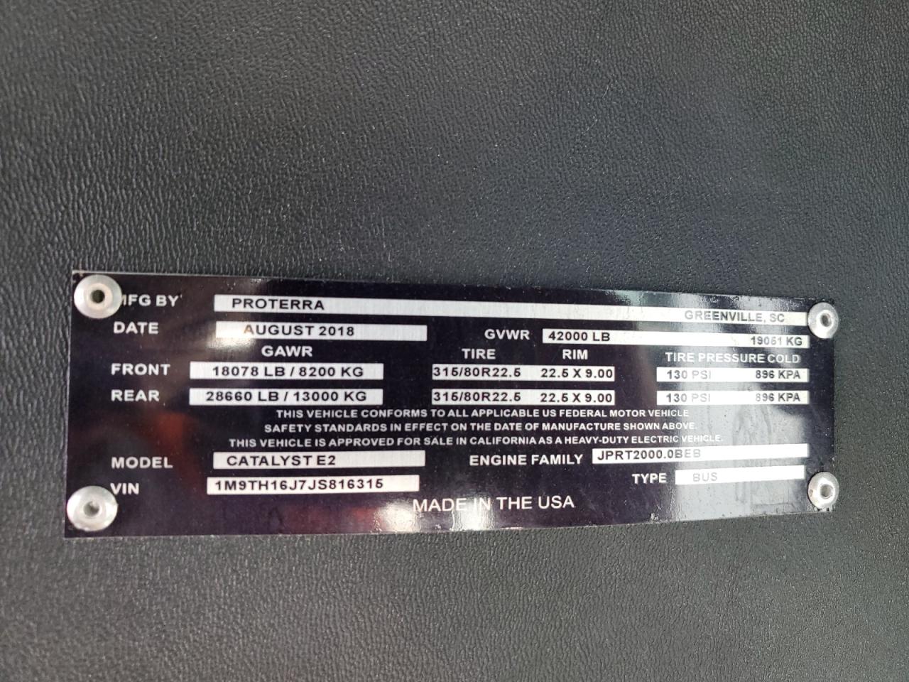 Lot #3282570879 2018 OTHER OTHER