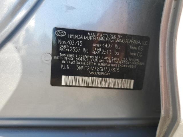 2016 HYUNDAI SONATA SE - 5NPE24AF8GH337815