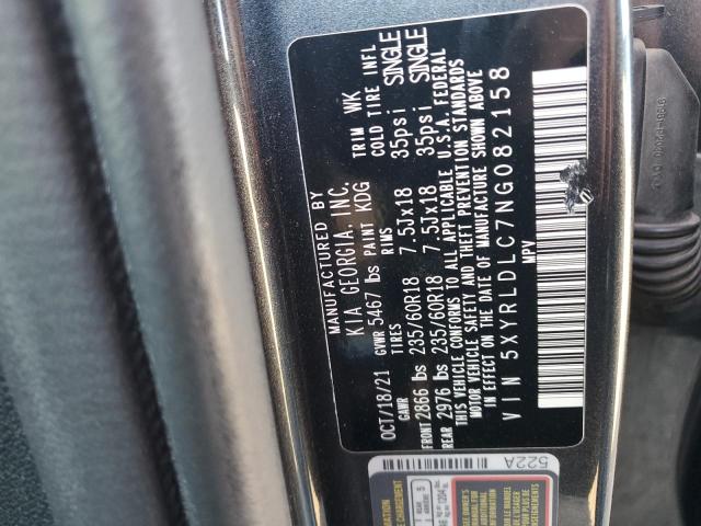 2022 KIA SORENTO S #3297995034