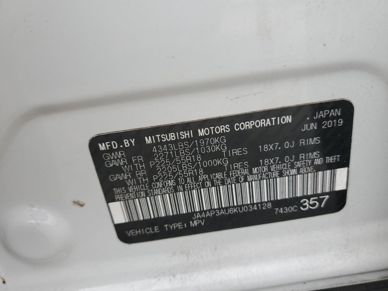 MITSUBISHI OUTLANDER ES