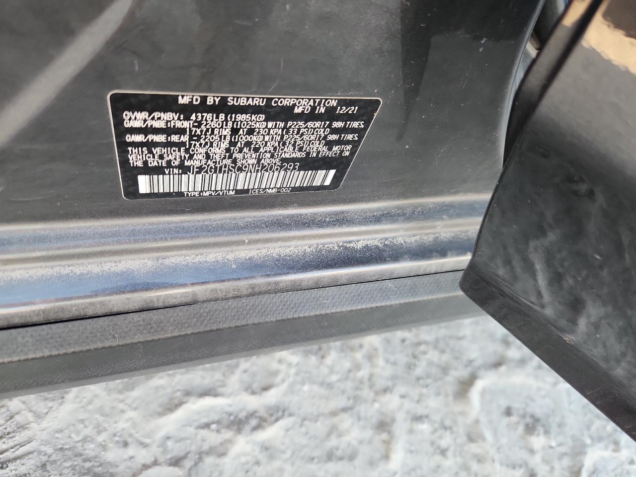 SUBARU CROSSTREK SPORT