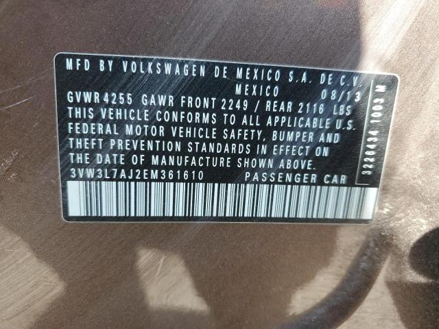 2014 VOLKSWAGEN JETTA TDI #3290271226