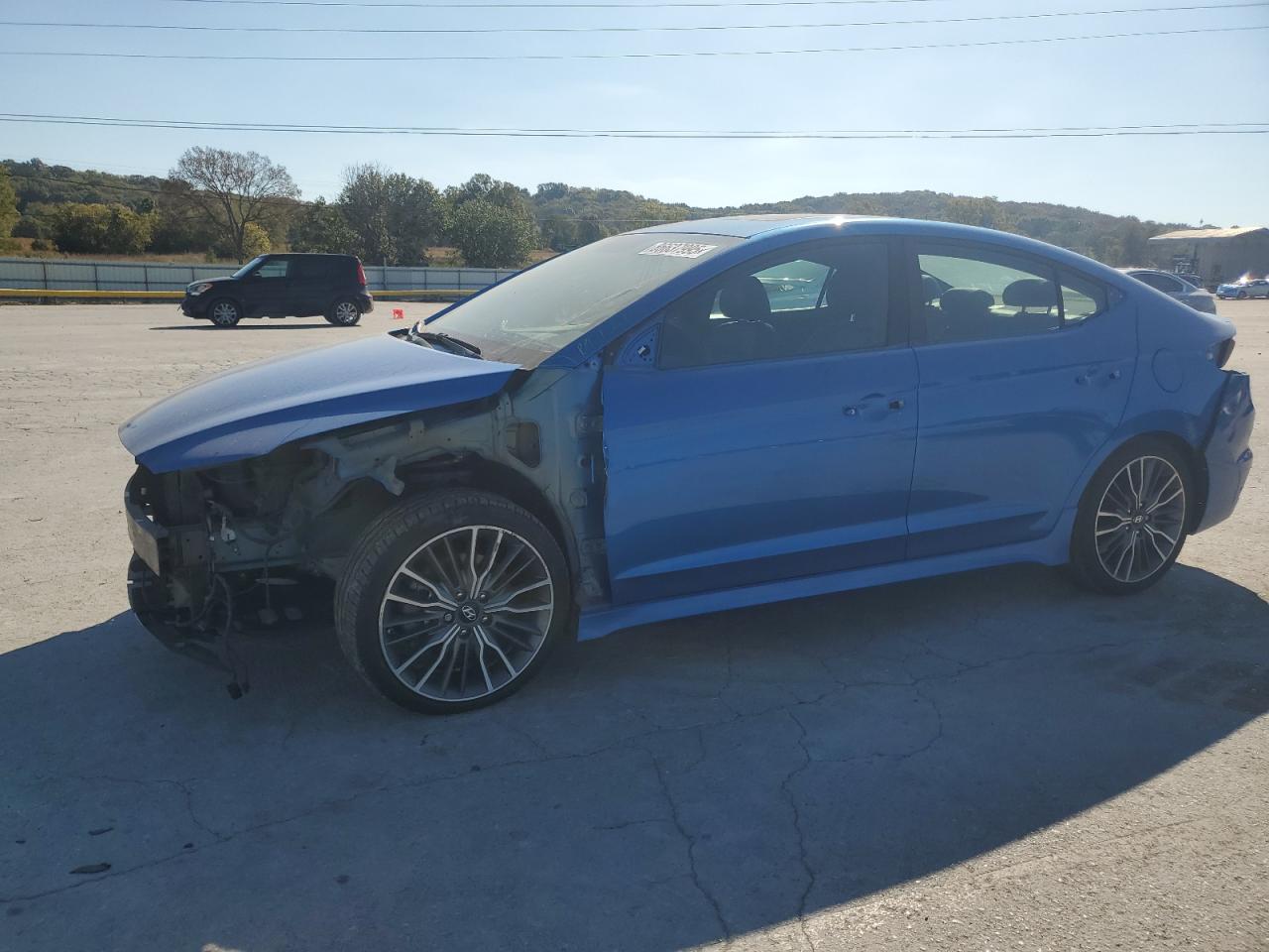 Lot #3308246179 2018 HYUNDAI ELANTRA SP