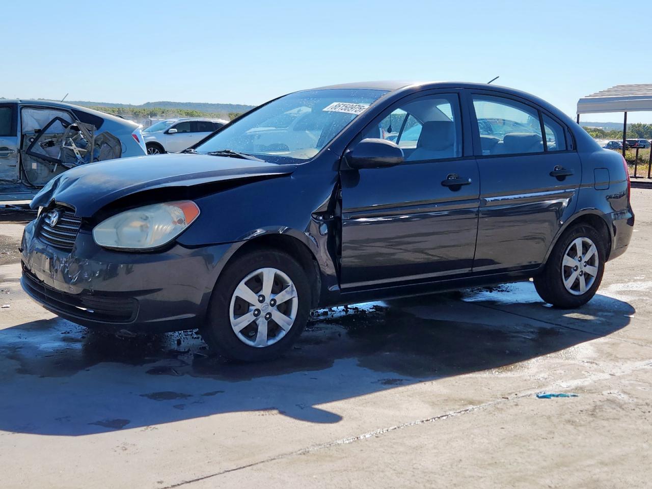 Lot #3275725514 2009 HYUNDAI ACCENT GLS