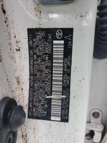 2011 TOYOTA PRIUS - JTDKN3DU3B1411351