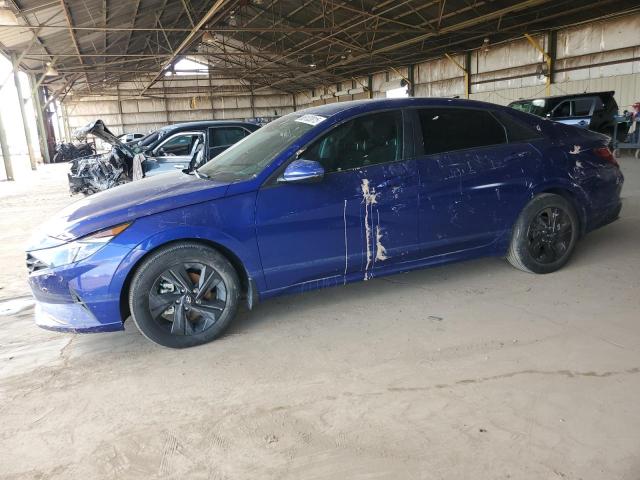 HYUNDAI ELANTRA BLUE