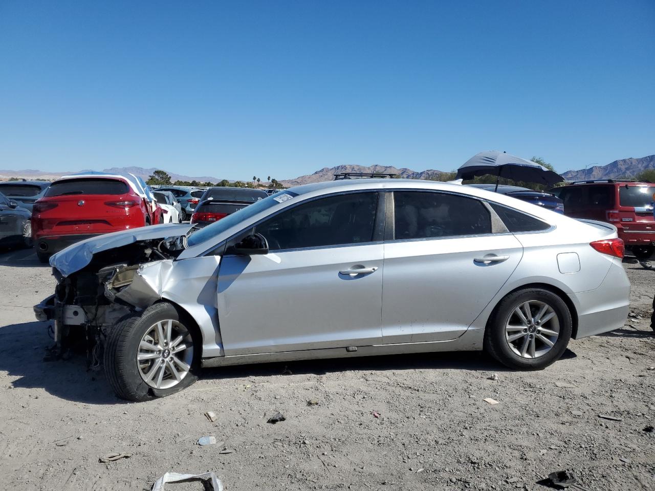 Lot #3291516937 2017 HYUNDAI SONATA SE