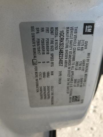 2011 CHEVROLET SILVERADO - 1GCRKSE34BZ234057