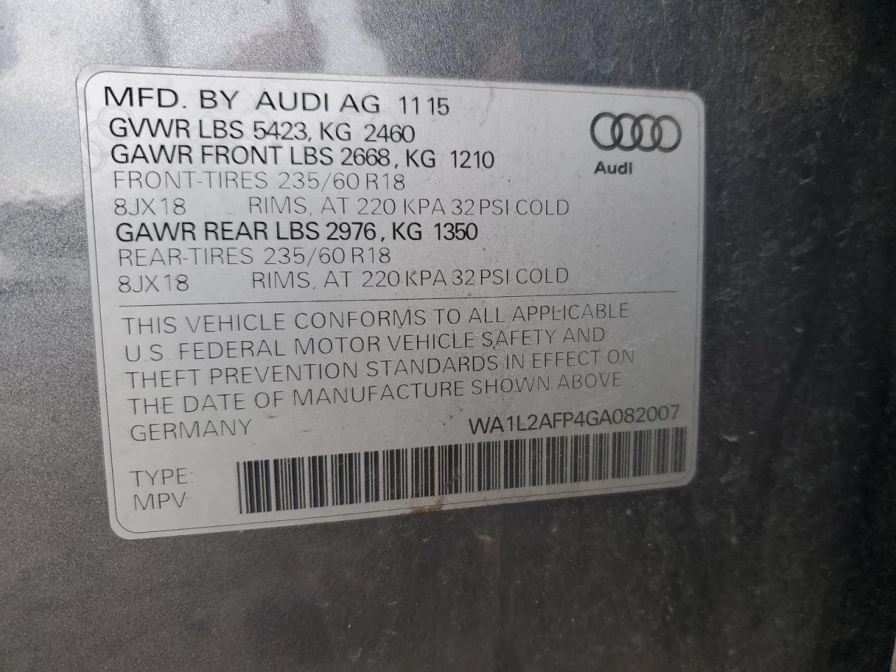 AUDI Q5 PREMIUM PLUS