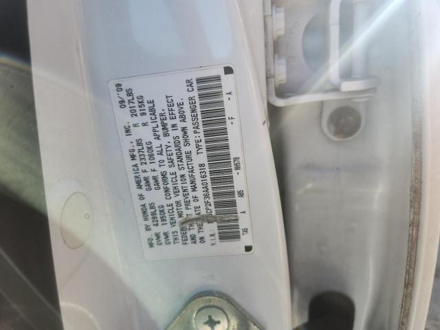 2010 HONDA ACCORD LX - 1HGCP2F36AA016318