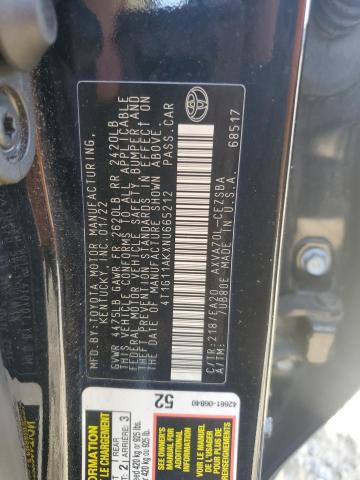 2022 TOYOTA CAMRY SE #3284585335