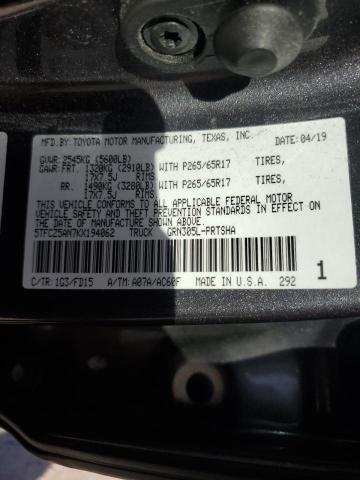 2019 TOYOTA TACOMA DOU - 5TFCZ5AN7KX194062